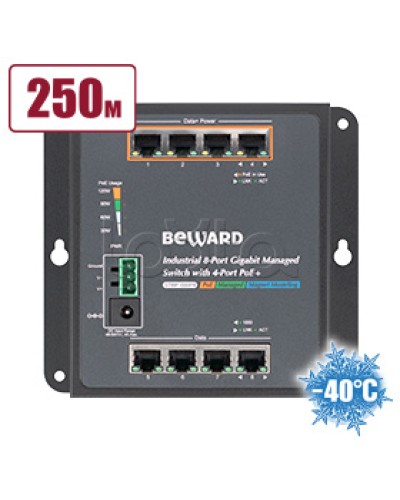 Коммутатор с PoE Beward STWP-08HP4 в Сургуте Коммутаторы Pintop.ru