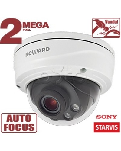 IP-камера видеонаблюдения купольная Beward SV2010DVZ в Сургуте IP-камеры Pintop.ru