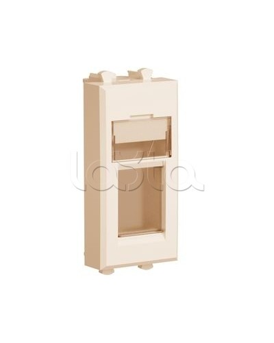 Адаптер для Keystone Ванильная дымка Avanti, 1 мод DKC 4405201 в Сургуте Аксессуары для стоек и шкафов Pintop.ru