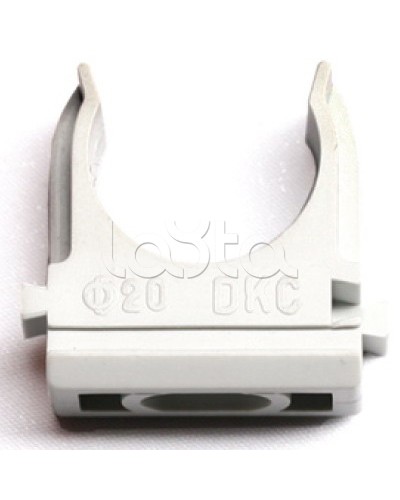 Держатель с защелкой, д.20 мм DKC 51020 в Сургуте Держатели, клипсы, скобы Pintop.ru