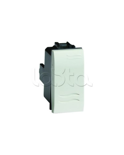 Выключатель, белый, 1мод. DKC (76001B) в Сургуте Аксессуары для кабель-канала Pintop.ru