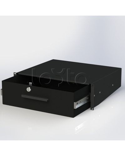 Ящик выдвижной с ключом RAL9005 DKC R5ITCPD2HEB в Сургуте Крепежные изделия Pintop.ru