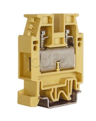 зажим бежевый 16 кв.мм DKC ZCB510 в Сургуте Аксессуары для стоек и шкафов Pintop.ru