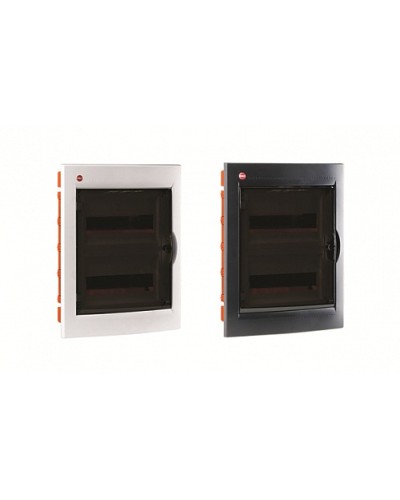 Щиток встраиваемый 24 мод.,IP 41 , черный DKC 82524 в Сургуте Аксессуары для стоек и шкафов Pintop.ru