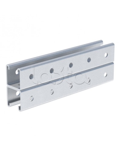 STRUT-профиль двойной 41х41х2,5х2000 EKF (stpd41412x2,5) в Сургуте Аксессуары для лотков Pintop.ru