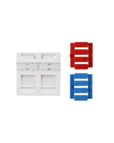 Вставка 45x45 (аналог Mosaic) Hyperline SIP3-2K-M45-45 в Сургуте Аксессуары для стоек и шкафов Pintop.ru