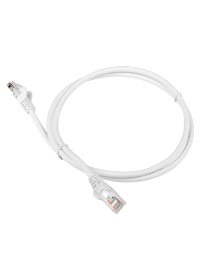 Патч-корд LANMASTER LSZH UTP кат.5e, 0.3 м, белый LANMASTER LAN-PC45/U5E-0.3-WH в Сургуте Патчкорды (медные) Pintop.ru