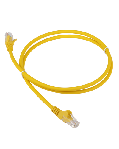 Патч-корд LANMASTER LSZH UTP кат.5e, 0.3 м, желтый LANMASTER LAN-PC45/U5E-0.3-YL в Сургуте Патчкорды (медные) Pintop.ru