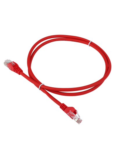 Патч-корд LANMASTER LSZH UTP кат.5e, 9.0 м, красный LANMASTER LAN-PC45/U5E-9.0-RD в Сургуте Патчкорды (медные) Pintop.ru