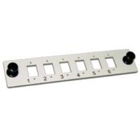 Панель адаптерная на 6 SC адаптеров LANMASTER LAN-FP-SC