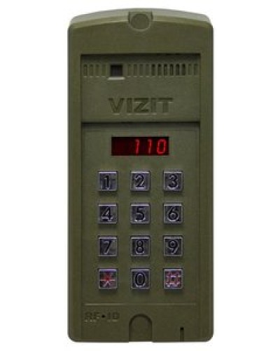 Блок вызова Vizit БВД-SM110R в Сургуте Блоки вызова многоабонентные Pintop.ru